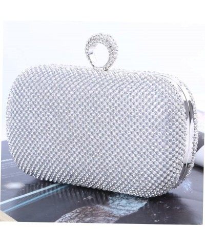 2pcs Rhinestone Purses for Women Womens Evening Bag Handmade Bag for Women Women's Purses Ladies Purses Silverx2pcs $11.48 Ev...