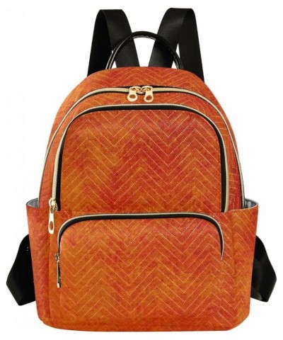 Bright Orange Thanksgiving Fashion Travel Backpack for Women Multi Pockets Lightweight Purse for Women-S Multicolor Medium $1...