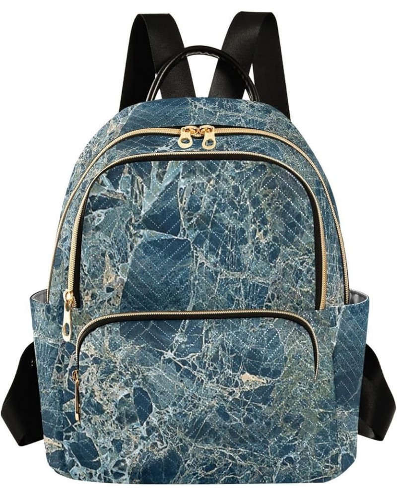 Colorful Marble Women's Backpack Purse Causal Daypack Work Travel College Business Trip Bag Shoulder Bag Small $15.11 Backpacks