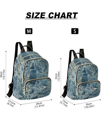 Colorful Marble Women's Backpack Purse Causal Daypack Work Travel College Business Trip Bag Shoulder Bag Small $15.11 Backpacks