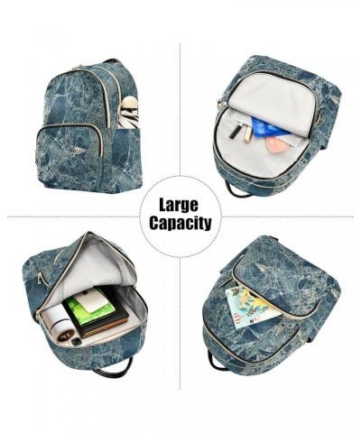 Colorful Marble Women's Backpack Purse Causal Daypack Work Travel College Business Trip Bag Shoulder Bag Small $15.11 Backpacks