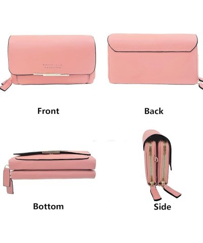 Small Crossbody Cell Phone Purse for Women RFID Blocking Cellphone Bags Wallet Adjustable Strap Hpink $11.04 Crossbody Bags