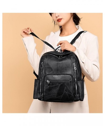 Womens Backpacks Quality Casual Backpacks Fashion Large Capacity Travel Backpack Female womens Fashion Bags (Color : White, S...