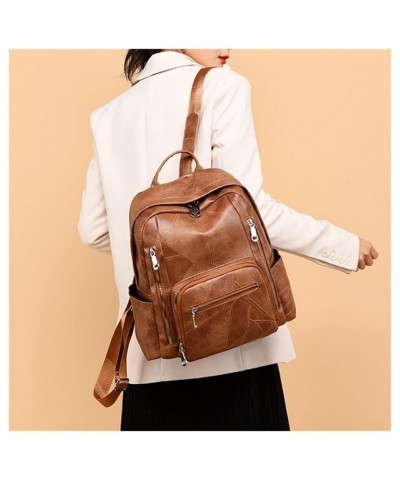 Womens Backpacks Quality Casual Backpacks Fashion Large Capacity Travel Backpack Female womens Fashion Bags (Color : White, S...