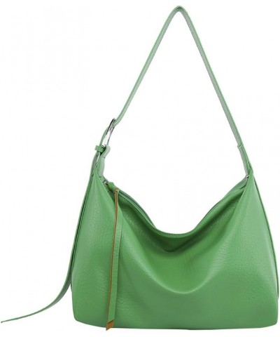 Shoulder Bag for Women Shiny PU Leather Hobo Crossbody Bag Vintage Tote Bag Handbag Satchel Purse Large Green $33.87 Totes