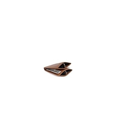 Money Clip Leather Anti -Magnetic Multi -Function Wallet RFID Leather Wallet Men's Wallet (Color : Brown) $30.07 Wallets