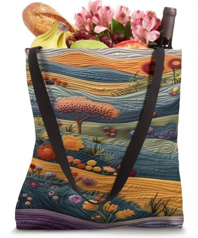 Cute Countryside Cottagecore Embroidered Tote Bag $11.00 Totes