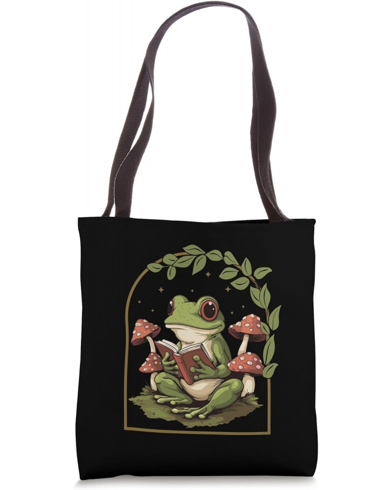 Cottagecore Frog Tote Bag $17.67 Totes