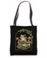 Cottagecore Frog Tote Bag $17.67 Totes