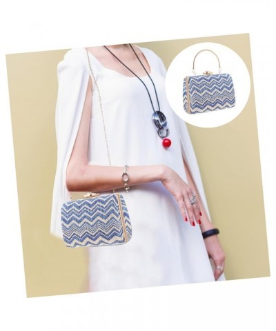 2pcs Hand Bag Woven Tote Bag Straw Plaiting Storage Pouch Single- Shoulder Bag Unique Shoulder Bag Women Tote Handbags Tote B...