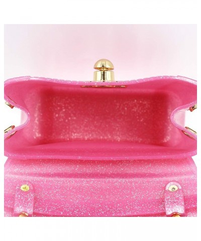 Little Girls Purse Small Candy Color Jelly Crossbody Bag Satchel Tote Handbag Shoulder Glitter Rose $11.66 Satchels