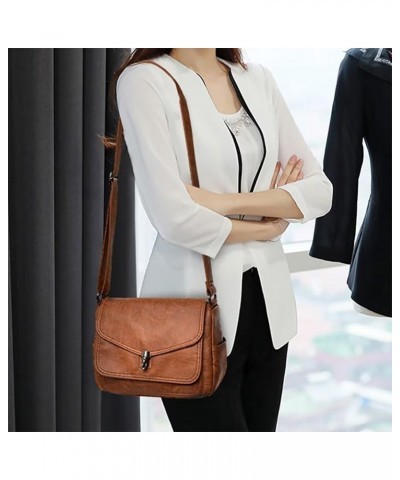 Crossbody Bag for Women Vintage Shoulder Purse Designer Tote Bag Soft Leather Top Handle Satchel Purse Hobo Handbag Gray $44....