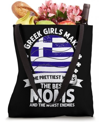 Greek Mom Greece Mothers Day Mama Greek American Tote Bag $16.20 Totes