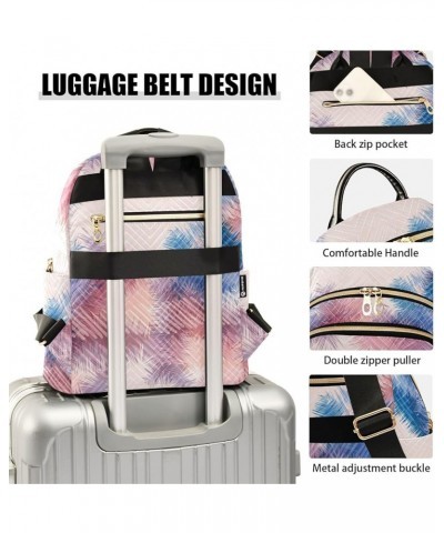 Trendy Abstract Tie Dye Mini Backpack Purse for Women Travel Bag Fashion Daypack Back Pack Shoulder Bag Multicolor Small $17....