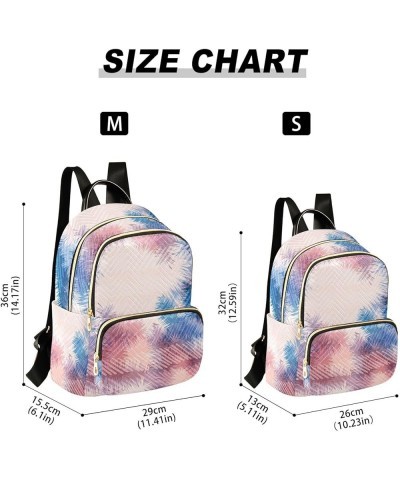 Trendy Abstract Tie Dye Mini Backpack Purse for Women Travel Bag Fashion Daypack Back Pack Shoulder Bag Multicolor Small $17....