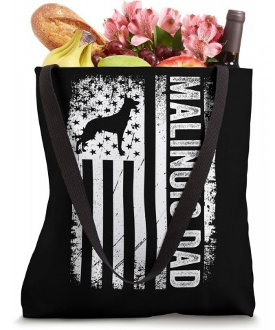 Belgian Malinois Dad American US Flag Dog Tote Bag $10.08 Totes