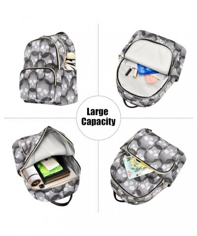 Mini Backpack Purse for Women Lightweight Girls Small Size Black Skulls School Teens College Traveling Small $14.52 Backpacks