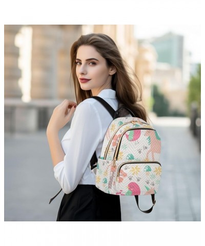 Magazine Map Women's Backpack Wallet Casual Small Backpack Fashion Women's Travel Bag School Backpack Color323 Medium $18.28 ...