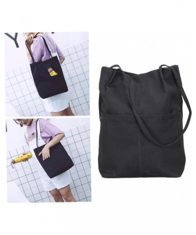 Large Capacity Handbag Canvas Bag Canvas Tote Bag Canvas Tote Pouch Large Capacity Tote Bag Shoulder Bags Dropshipping $10.03...