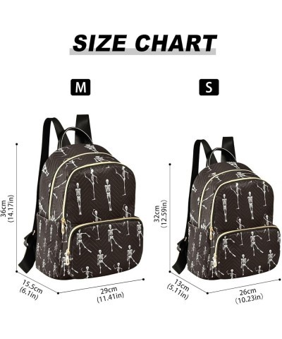 Fashion Backpack Mini Backpack Purse Casual Daily Backpack Skull for Travel for College Work Small $17.33 Backpacks