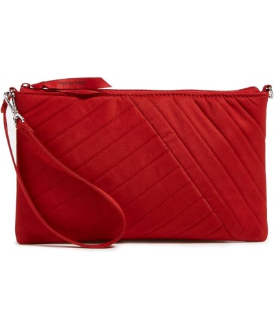 Cotton Convertible Wristlet with RFID Protection Cardinal Red $16.22 Wristlets