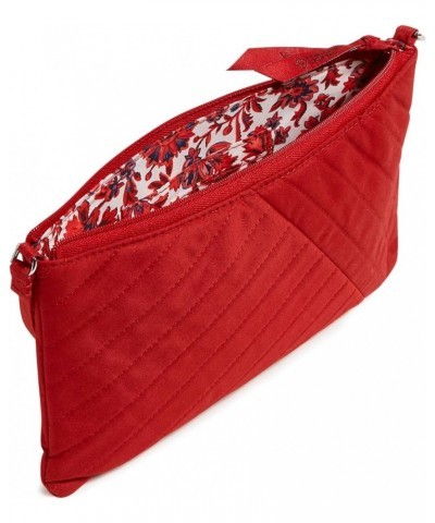 Cotton Convertible Wristlet with RFID Protection Cardinal Red $16.22 Wristlets