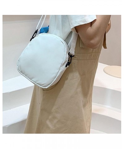 Small Shoulder Purses for Women White Funny Women Canvas Bag Harajuku Shopper Bag Women Shoulder Bags Large Capacity (Color :...