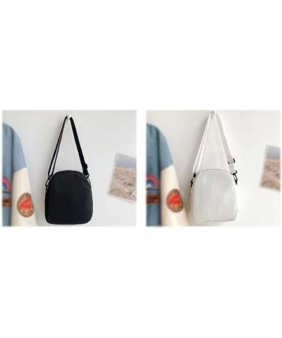 Small Shoulder Purses for Women White Funny Women Canvas Bag Harajuku Shopper Bag Women Shoulder Bags Large Capacity (Color :...