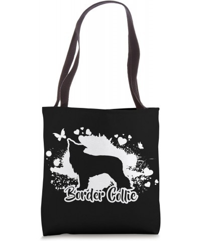 Funny Proud Border Collie dog mom herding dog Tote Bag $10.40 Totes