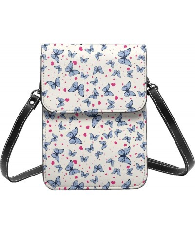 Womens Crossbody Bags Star Pattern Phone Bag Wallet Purses Adjustable Strap Butterfly Patter (3) $17.76 Crossbody Bags