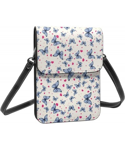 Womens Crossbody Bags Star Pattern Phone Bag Wallet Purses Adjustable Strap Butterfly Patter (3) $17.76 Crossbody Bags