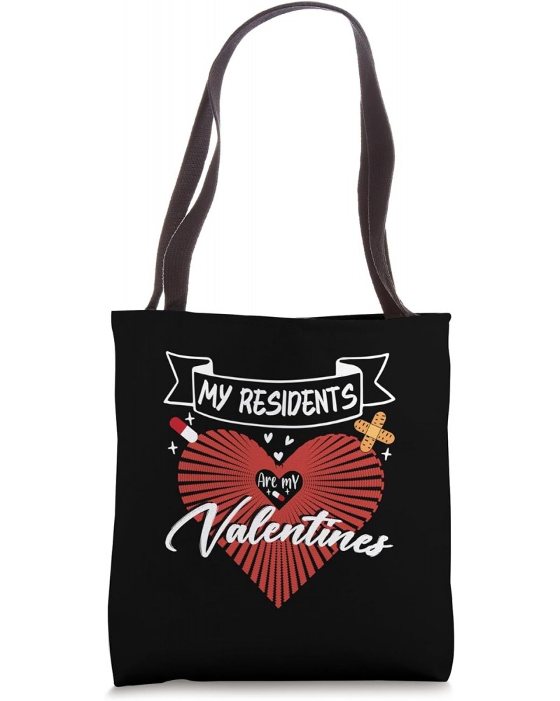 Nurse Doctor Valentines My Residents Are My Valentine Day Tote Bag $9.49 Totes