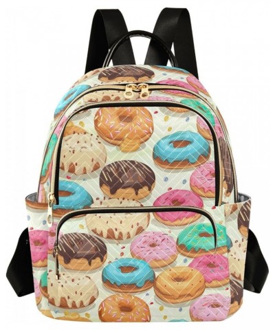 Donuts Backpack Purse for Women Small Travel Bag Fashion Daypack M 202a2101 S(10.23"x5.11"x12.59") 202a2101 $22.54 Backpacks