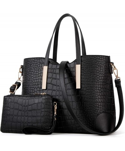 Purses and Handbags for Womens Satchel Shoulder Tote Bags Wallets 1-black $20.50 Totes