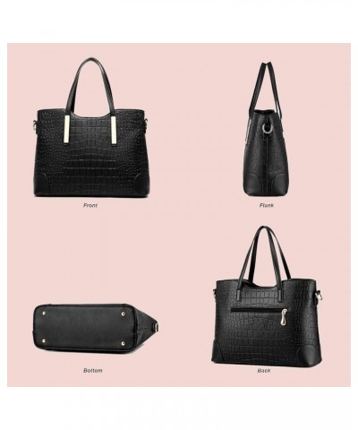 Purses and Handbags for Womens Satchel Shoulder Tote Bags Wallets 1-black $20.50 Totes