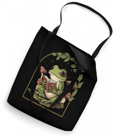 Cottagecore Frog Tote Bag $17.67 Totes