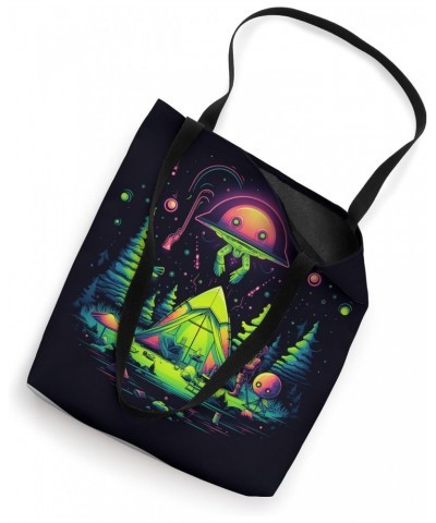 Camping UFO Gear Alien Abduction Tote Bag $12.65 Totes