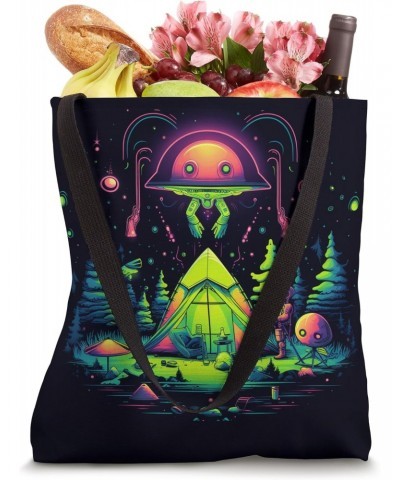 Camping UFO Gear Alien Abduction Tote Bag $12.65 Totes