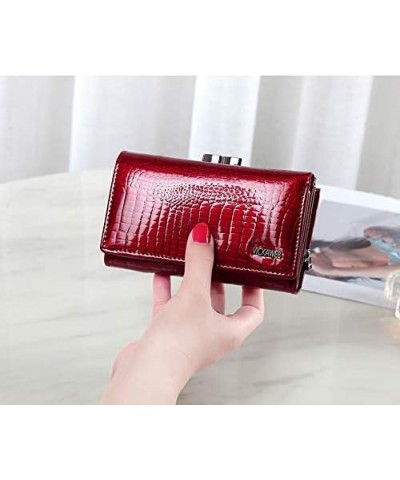 Wallet Women Wallet Small Short Genuine Leather Wallet Female Alligator Hasp Coin Purse Women Purses Mini Womens Wallets And ...