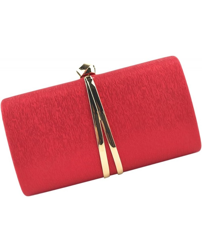 Hand Purse for Women Evening Clutch Womens Clutch Wallet Clutch for Women Clutch Purse Ladies Hand Bag Red $14.57 Totes