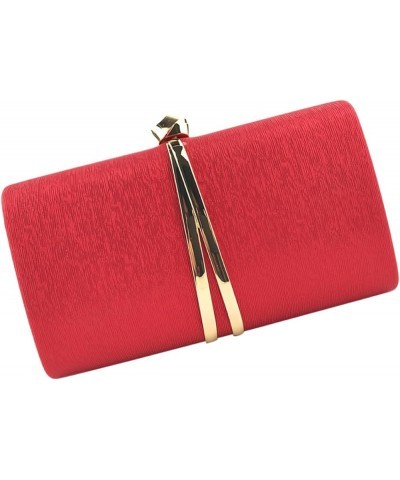 Hand Purse for Women Evening Clutch Womens Clutch Wallet Clutch for Women Clutch Purse Ladies Hand Bag Red $14.57 Totes