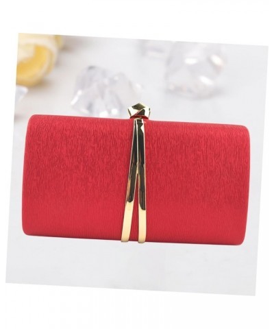 Hand Purse for Women Evening Clutch Womens Clutch Wallet Clutch for Women Clutch Purse Ladies Hand Bag Red $14.57 Totes