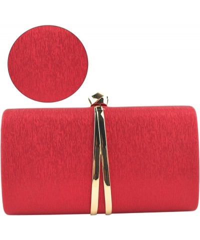 Hand Purse for Women Evening Clutch Womens Clutch Wallet Clutch for Women Clutch Purse Ladies Hand Bag Red $14.57 Totes