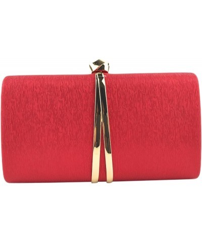 Hand Purse for Women Evening Clutch Womens Clutch Wallet Clutch for Women Clutch Purse Ladies Hand Bag Red $14.57 Totes