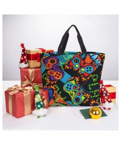 Tote Bag for Summer Beach Shoulder Bag with Large Capacity for Women Ideal for Holidays Pattern (676) $12.24 Totes