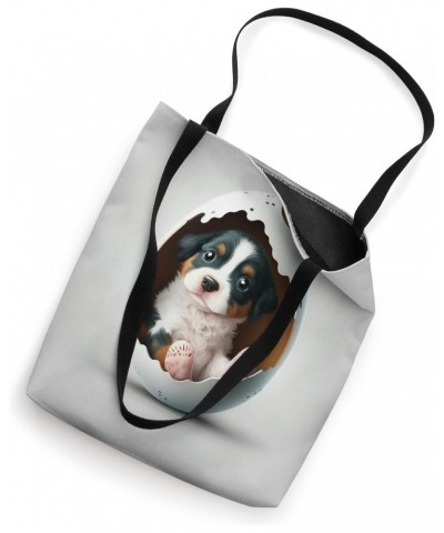 Funny dog in the egg Design dog owner Humor Sarcastic puppie Tote Bag $13.07 Totes