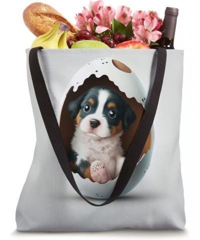 Funny dog in the egg Design dog owner Humor Sarcastic puppie Tote Bag $13.07 Totes