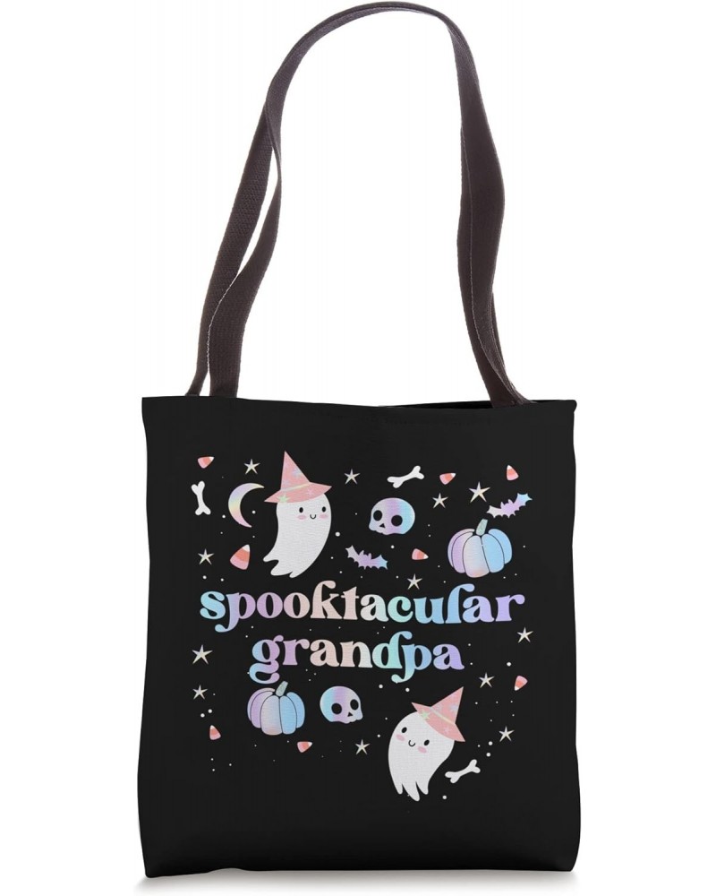 Spooktacular Grandpa Cute Ghost Girl Halloween Birthday Tote Bag $15.64 Totes