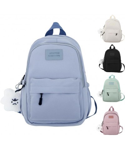 Cute Backpack Small Backpack Purse Mini Backpack Kawaii Backpack Small Backpack for Women Small Backpack for Travel Blue $13....