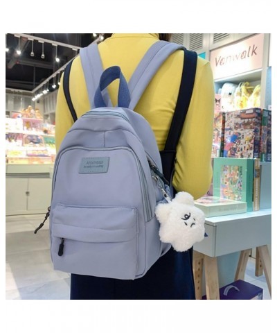 Cute Backpack Small Backpack Purse Mini Backpack Kawaii Backpack Small Backpack for Women Small Backpack for Travel Blue $13....